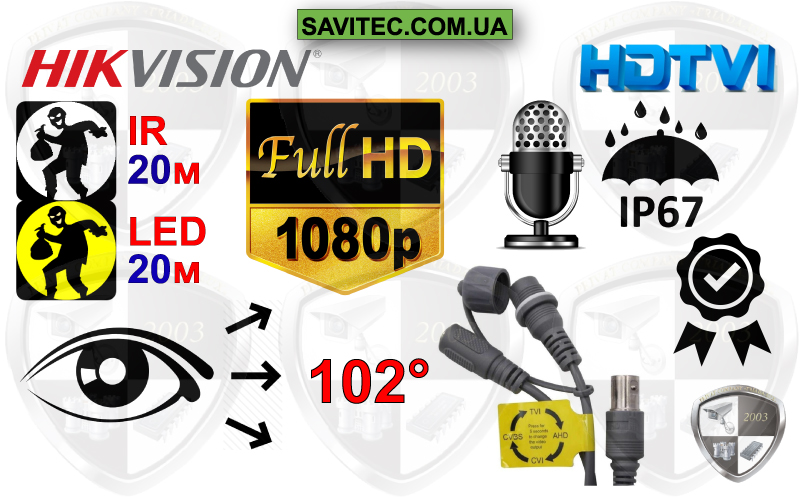 Камера Dahua DH-HAC-HFW1200TLMP-IL-A характеристики DS2CE76D0TITMFS info